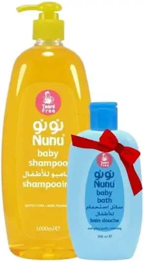 نونو شامبو 750 مل +نونو سائل استحمام 100 مل