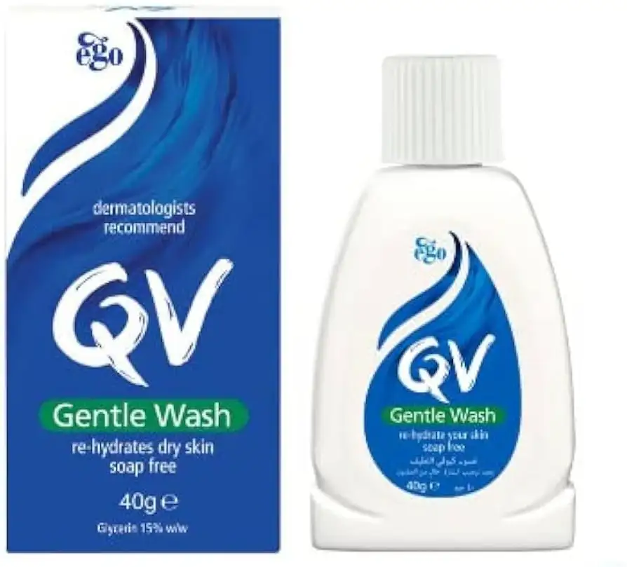 QV جنتل ووش غسول وجه بشرة جافة 40 جم ##