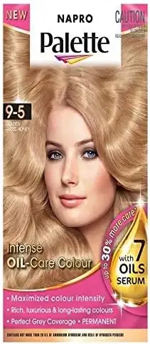 باليت صبغة كبيرة عسلى ذهبى براق 5-9#