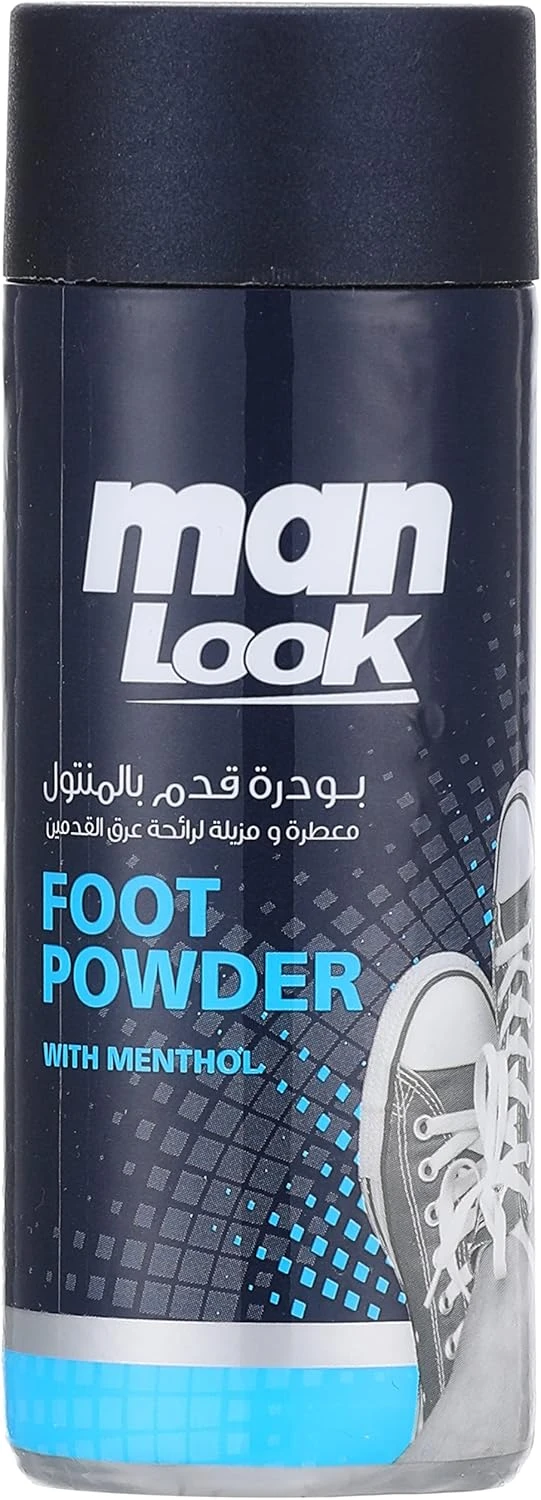 مان لوك بودرة قدم بالمنتول 50 جم خصم 20%