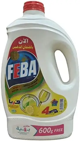 فيبا صابون سائل للاطباق 4 لتر +600 جم ##